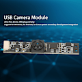 Miniatyrbild 8 av 8: Högupplöst USB-kamera, Autofokusmodul med mikrofon för sömlös inbäddad webbkameraupplevelse, Plug and Play för bred kompatibilitet, Idealisk för
