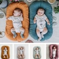 Miniatyrbild 3 av 5: Babynest för Nyfödda, Babynest Överdrag för 0-6 Månader, Portabelt Nest Sovöverdrag