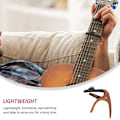 Miniatyrbild 5 av 6: Gitarr Capo, 2in1 Flamingos Zink Metall Capo för Akustisk och Elektrisk Gitarr, Ukulele, Mandolin, Banjo, Gitarraccessoarer.