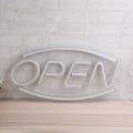 Miniatyrbild 5 av 5: IP67 Vattentät Zoomable Neon Öppen Butiksskylt Stabil Elektronisk Blinkande Belysning för Butiksväggar, Glasfönster, Butik
