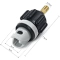 Miniatyrbild 2 av 5: SUP Pumpadapter för uppblåsbar utrustning, Universal Standard Schrader Luftventiladapter Snabb Uppblåsning för Kajak, Stand Up Paddle Board och Mer,