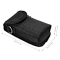 Miniatyrbild 6 av 8: Sling Tool Bag Enkelsidig axelväska för avståndsmätare Digitala smarta mätare Universalväska Svart