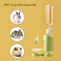 Miniatyrbild 5 av 5: Vattenflaska för husdjur, säkra giftfria material hängande läckagesäker vattendispenser ger färskt vatten, toppfyllningsdesign för enkel påfyllning, tyst automatisk