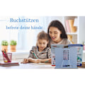Miniatyrbild 5 av 7: Bokstöd, Läsplatta Kokbokshållare 6 Nivåer Justerbar Metall Fällbar Multifunktionell Halkskydd Barnbokställ för Kök Studie Kontor