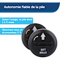 Miniatyrbild 5 av 7: Långvarig Kraft 6 Volt Ersättningsbatterier, Kvalitetslöfte Vattentätt Litiummetall Produkt För Optimal Funktion I Alla Väder (2-pack)