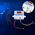 Miniatyrbild 1 av 2: Termostat Temperaturregulator Styrswitch Stöd Fördröjd Start (AC220V)