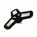 Miniatyrbild 1 av 5: E27 LED Vikbara Garagebelysning Inomhus Deformerbar Lampa för Verkstad Lagerbelysning 110V