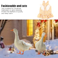 Miniatyrbild 7 av 8: Söt fjäderdräkt för husdjursankungar, kläder för fjäderfä, kläder för gås, kyckling, anka, gult rutnät, XL