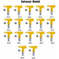 Miniatyrbild 2 av 5: Vändbara Airless Munstycks Spray Tips Set För De Flesta Hushållssprutor, Stark Dimkraft Volframkarbidkärnor Förbättrar Din Målningsupplevelse,