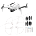 Miniatyrbild 1 av 8: Ökad stativpropeller skyddsskydd RC drönare tillbehör för FIMI X8 MINIWhite