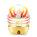 Miniatyrbild 6 av 8: Egg Chef Deluxe: Multifunktionell snabb äggkokare, automatisk avstängning säkerställer perfekt kokta ägg, lätt att rengöra design, stor kapacitet för 14 ägg