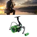 Miniatyrbild 5 av 8: Saltvatten Sötvatten Spinnfiske Rulle, Kraftig Metall, Lättvikt, Ergonomisk Design, För Den Ultimata Fiskeupplevelsen