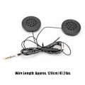 Miniatyrbild 1 av 8: Trådbundna hjälmhörlurar Intercom Högkvalitativ HD-mikrofon Handsfree