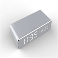 Miniatyrbild 5 av 5: Smart Väckarklocka, Stilren Design Dubbla Alarm Högljudd för Enkel Uppvakning & Snabb Trådlös Laddning, Sömnhjälp Vit Brus Funktion för Sovrum, 3 Nivåer
