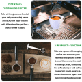 Miniatyrbild 5 av 7: 2 st kaffeskopar i rostfritt stål Espresso Tamper 15 mm Två i ett Mätning och Espresso Kaffe Tamper för kaffebönpress Kaffe Malning