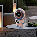 Miniatyrbild 5 av 8: Astronaut Speaker AI Intelligent Voice Bluetooth Speaker Klocka Liten Nattlampa Födelsedagspresent Rosa