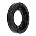 Miniatyrbild 10 av 10: Adapterplatta för ratt i svart CNC-aluminiumlegering för Logitech G25 G27 G29 G920 13 14 tum ratt
