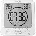 Miniatyrbild 1 av 5: Digital Duschklocka, Vattentålig för Badrum och Kök, Pekskärmstimer, Flexibel Installation, Nedräkningstimer med Alarm, Temperatur