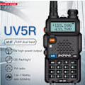 Miniatyrbild 5 av 5: Baofeng UV-5R II Dubbelbands Walkie Talkie UHF VHF Ham FM Tvåvägsradio Intercom