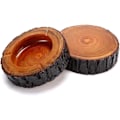 Miniatyrbild 3 av 8: Lyxig Cool Present för Män: Premium Kvalitets Askkopp för Cigarrer, Elegant Konst & Dekoration Trä Cigar Askkopp, Inomhus & Utomhus 14 cm Rund Askfångare