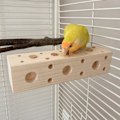 Miniatyrbild 1 av 8: Träfågelblock tuggleksak papegoja pussel foderträning leksaker strimling bitande trä tandvårdsleksaker lång typ