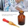 Miniatyrbild 7 av 8: 10 st Droppflaskor 30 ml Kapacitet Gummitopp Verktygssats för Laboratorieexperiment