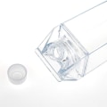 Miniatyrbild 4 av 7: 4-pack plastmjölklåda, 17 oz klar bärbar mjölkkartong vattenflaska Fyrkantig juiceflaska för utomhussporter Resecampingaktiviteter - BPA-fri
