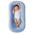 Miniatyrbild 1 av 5: Babynest Kudde Ergonomisk Mjuk Beröring Hudvänlig Hållbar Lätt Att Rengöra Babylounge Kudde för Pojkar Flickor