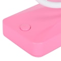 Miniatyrbild 1 av 8: 2 set LED-skrivbordslampa rosa flexibel gåshals hopfällbar hemmakontor universell bordslampa