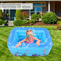 Miniatyrbild 6 av 8: Cartoon söt mönster hushåll barn uppblåsbar pool baby uppblåsbar pool