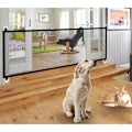 Miniatyrbild 3 av 5: Portabelt Mesh Babyskydd, Säkerhetsgrind för Husdjur för Olika Platser, Elegant Design Enkel Förvaring