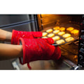 Miniatyrbild 3 av 5: Halkfria Ugnshandskar, Bekvämt Frottétyg & Flexibelt Grepp, Hög Värmebeständighet upp till 240°C (464°F), Lättrengjorda Maskintvättbara Vantar