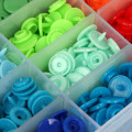 Miniatyrbild 4 av 8: Tryckknappar med SNAPS-tång, 360 set T5 tryckknappar i 24 färger för DIY-hantverk (tryckknappar med SNAPS-tång)