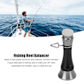 Miniatyrbild 6 av 8: Fiskerulle Stativ Balans Spinnrulle Balancer Stöd Kropp Hållare Fiskeutrustning Utrustning Svart