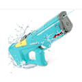 Miniatyrbild 1 av 5: Summer Splash Master, Klassisk Design Elektrisk Vattenpistol, Högkapacitetstank för Längre Stridsessioner (Grön)