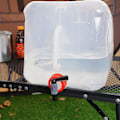 Miniatyrbild 5 av 5: Hopfällbar Vattenflaska, 3 st 15l Dricksvatten Dunk, Flaska med Fällbar Kran, Hopfällbar Vattenbehållare Väska, Transparent Hopfällbart Vatten
