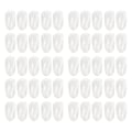 Miniatyrbild 2 av 8: Nagellacksfärgkarta, Klart Glas med Ultrablank Finish, Vegansk Formula för Felfri Applicering, Nagelstärkande och Långvarig Lyster