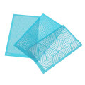Miniatyrbild 10 av 10: 3 st silkescreen stenciler för polymerlera återanvändbara DIY silkescreen för papperskort T-shirts canvasglasögon