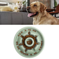 Miniatyrbild 1 av 8: Skål för långsam ätning för husdjur, hund, katt, anti-glupsk matskål, valp lär sig att äta skål, långsam matare, lär sig att äta för att förhindra kvävning: Grön ståndare 21,5 cm / 8,5 tum