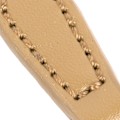 Miniatyrbild 4 av 8: 20 st äkta läder dragkedjor dragkedjor snygga casual mikrofiber läder dragkedjor ersättning för ryggsäckar bagage beige guld färgade tillbehör