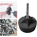 Miniatyrbild 4 av 10: Snabb Auto Stickad Adapter Vevarm Adapter med Hex Stålbit Virkningsmaskin Adapter DIY Sytillbehör för Stickmaskin