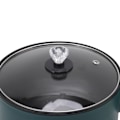 Miniatyrbild 4 av 8: Elektrisk gryta Grön 1,8L Stor kapacitet Non Stick Multifunktionell Mini Elektrisk Hot Pot för sovsal US 110V