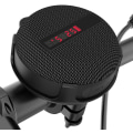 Miniatyrbild 1 av 7: Bluetooth-högtalare för cykel, Inwa bärbar cykelhögtalare, batteridisplay och inbyggd mikrofon, vattentät och dammtät för cykling, dusch, strand och vandring