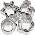 Miniatyrbild 1 av 7: Kakformar i Metall Set för Bakning, Rostbeständigt Rostfritt Stål Non-Stick Kakformar med Lättgreppskanter för Kök DIY Kex