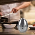 Miniatyrbild 6 av 7: Kök timer, \"Ägg\" kökstimer, Rolig äggtimer, Rostfritt stål Timer kök med stoppur Handtvätt