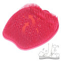 Miniatyrbild 1 av 5: Fot Scrubber Dusch Större Bad Massage Pad, Silikon Sugkopp Fotbad med Massage Tjock Plast Fotfat, Fotbad Massager för Pedikyr,