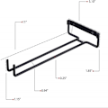 Miniatyrbild 5 av 5: Vinglasställ för köksbar, design för underskåp erbjuder kompakt och elegant förvaring, enkel installation säkerställer snabb installation för dina glas