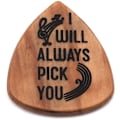 Miniatyrbild 9 av 10: Gitarrtillbehör Trägitarrplock Trägitarrplocklåda och plock Gitarrplock Plectrum Förvaringslåda En låda + tre plock