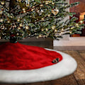 Miniatyrbild 1 av 6: Julgransmatta i Filt, Polyestermaterial För Hållbar Juldekoration, 48 Tum Diameter, Lätt Att Placera Under Alla 5FT-7FT Granar