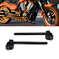 Miniatyrbild 1 av 8: 2 st 41 mm/1,6 tum Styrhöjare Klämma Montering Ergonomisk Aluminiumlegering Motorcykelmodifiering